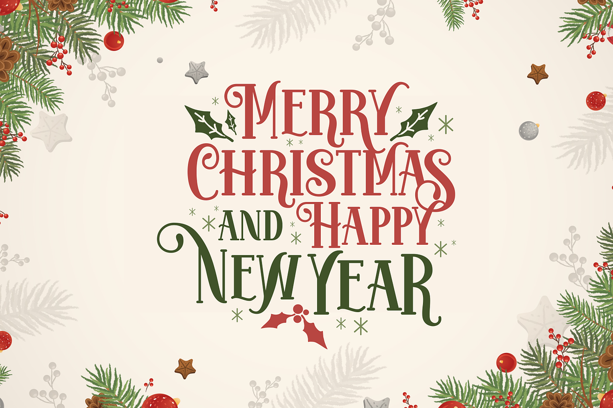 Welcome Christmas Font, a Script Font by Akrinity Digital (Photo 2 of 5)