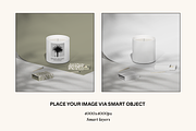 NMC - 01 Candle & matchbox mockup, a Packaging Mockup by NOMINA (Thumbnail 2 of 3)