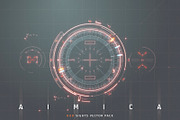 AIMICA: Futuristic HUD Sights pack, an Illustration by TITO (Thumbnail 1 of 4)