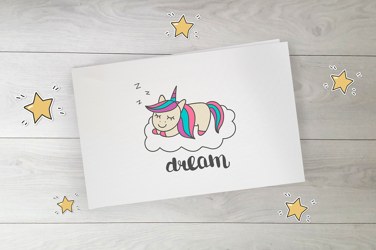 Cute Unicorns, an Illustration by BerryCaty (Photo 15 of 15)