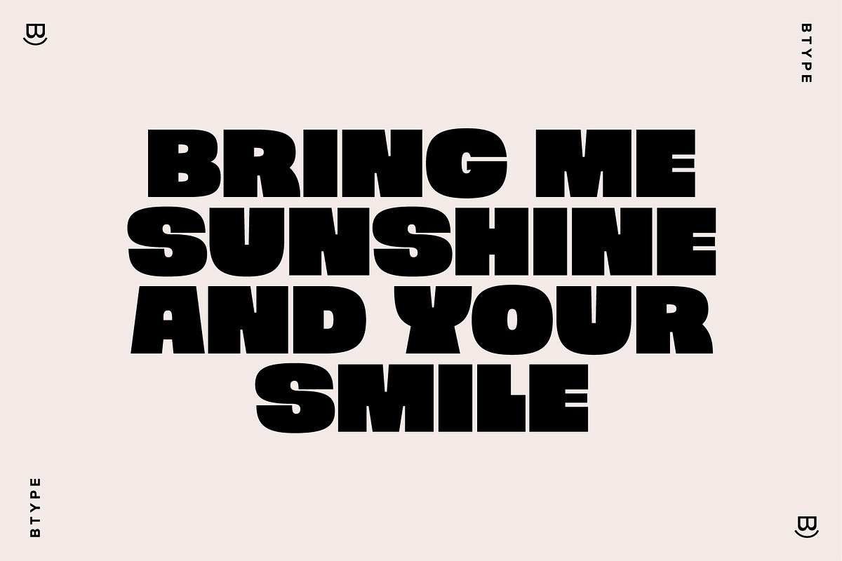 Cheers Big Sans - Chunky Sans Serif, a Sans Serif Font by BTYPE (Photo 8 of 15)
