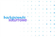 Halftone Backgrounds, a Texture Illustration by Ruliz (Thumbnail 1 of 3)