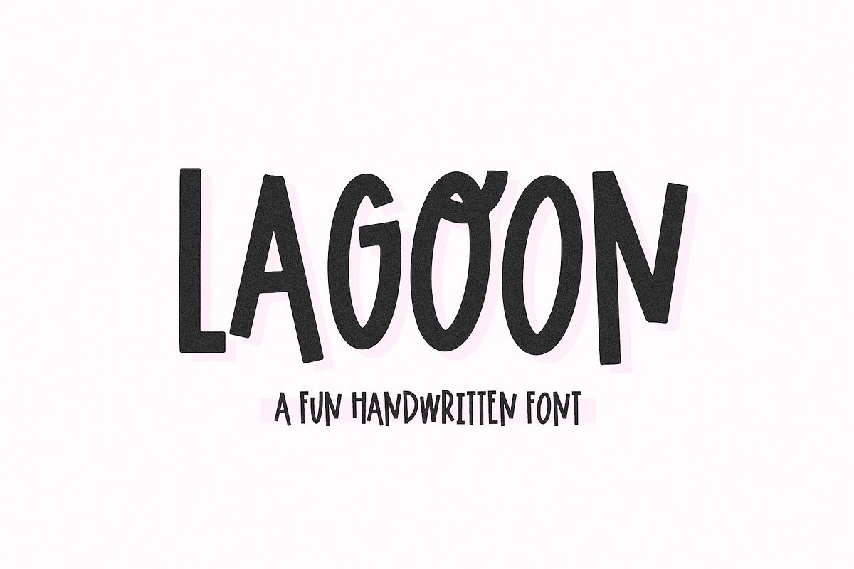 Lagoon | Quirky Handwritten Font