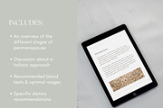 Perimenopause Ebook Canva Template, a Presentation Template by Naturopath Hub (Thumbnail 3 of 9)