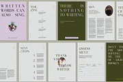 AZUREA minimalist ebook/workbook, a Print Template by Slate Studio (Thumbnail 1 of 5)