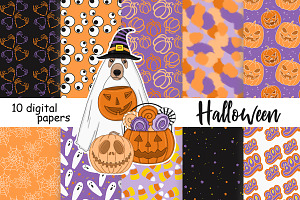 Halloween Bright Pattern