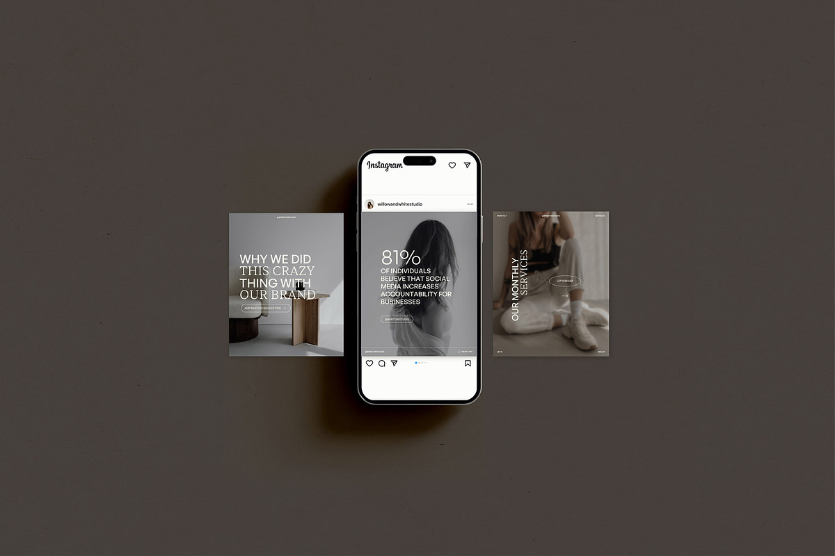 100+ Bold Modern Instagram Templates preview 7