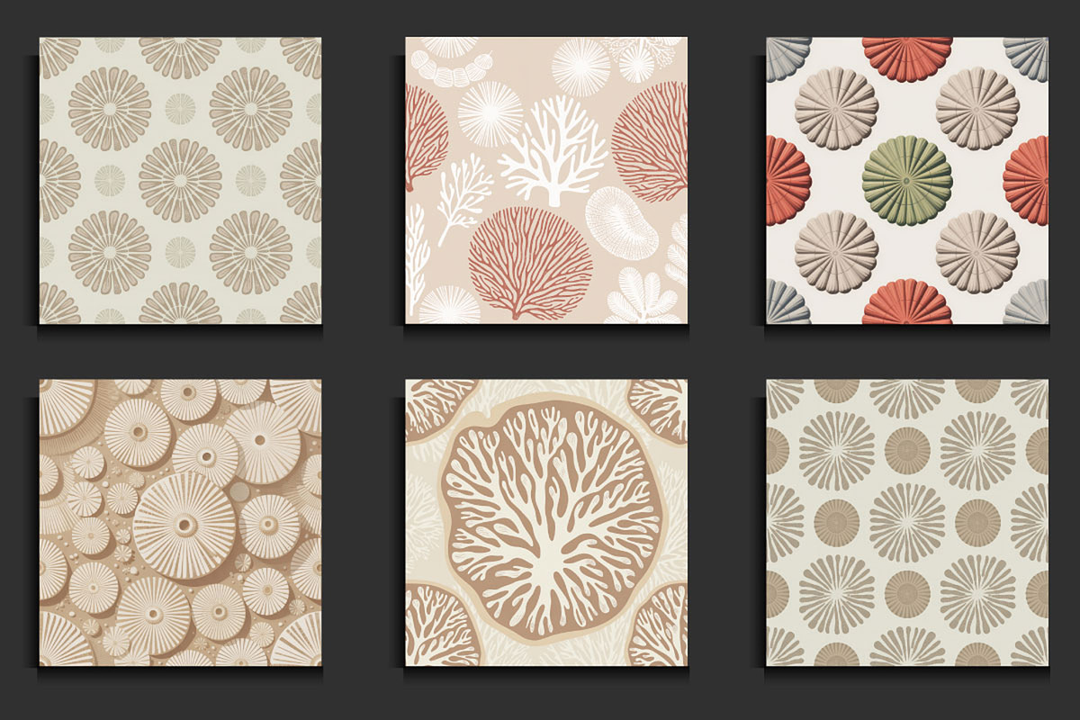 Coral Fossil Seamless Texture Backgr, a Background Graphic by protabsorkar11 (Photo 2 of 4)