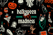 Halloween Madness Graphic Stocks, an Illustration by ARQAM Studio (Thumbnail 1 of 9)