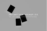 Instant Film Mockup | PSD + PNG, a Product Mockup by Pretty Techie (Thumbnail 1 of 2)