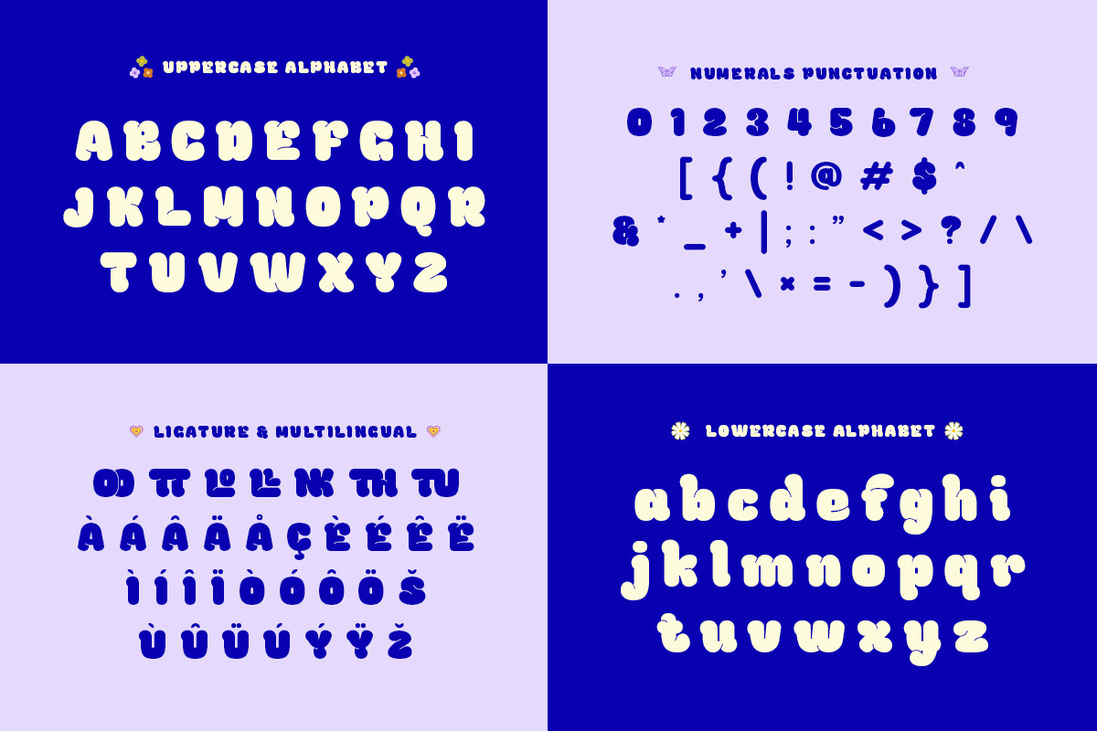 Snap Pop — Bubble Retro Chunky Font, a Serif Font by roomspace creative lab (Photo 8 of 10)