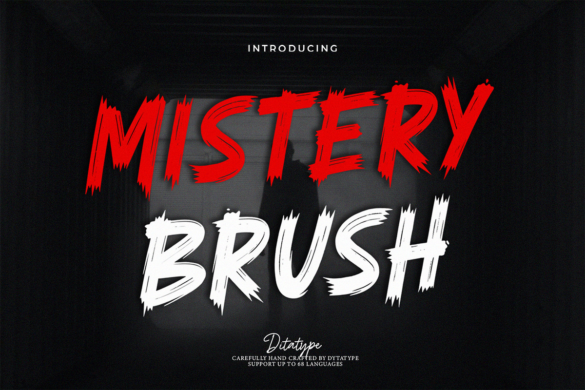 Mistery Brush, a Handwritten Font by Ditatype (Photo 1 of 10)