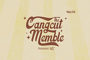 Mumbai Groovy Retro Font + BONUS, a Sans Serif Font by Anomali Creatype (Thumbnail 11 of 12)