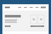 Collaboration Features Wireframing, a Wireframe Template by MightyDesign (Thumbnail 2 of 9)