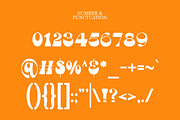 Echo | Retro Font, a Serif Font by Muntab_Art (Thumbnail 10 of 11)