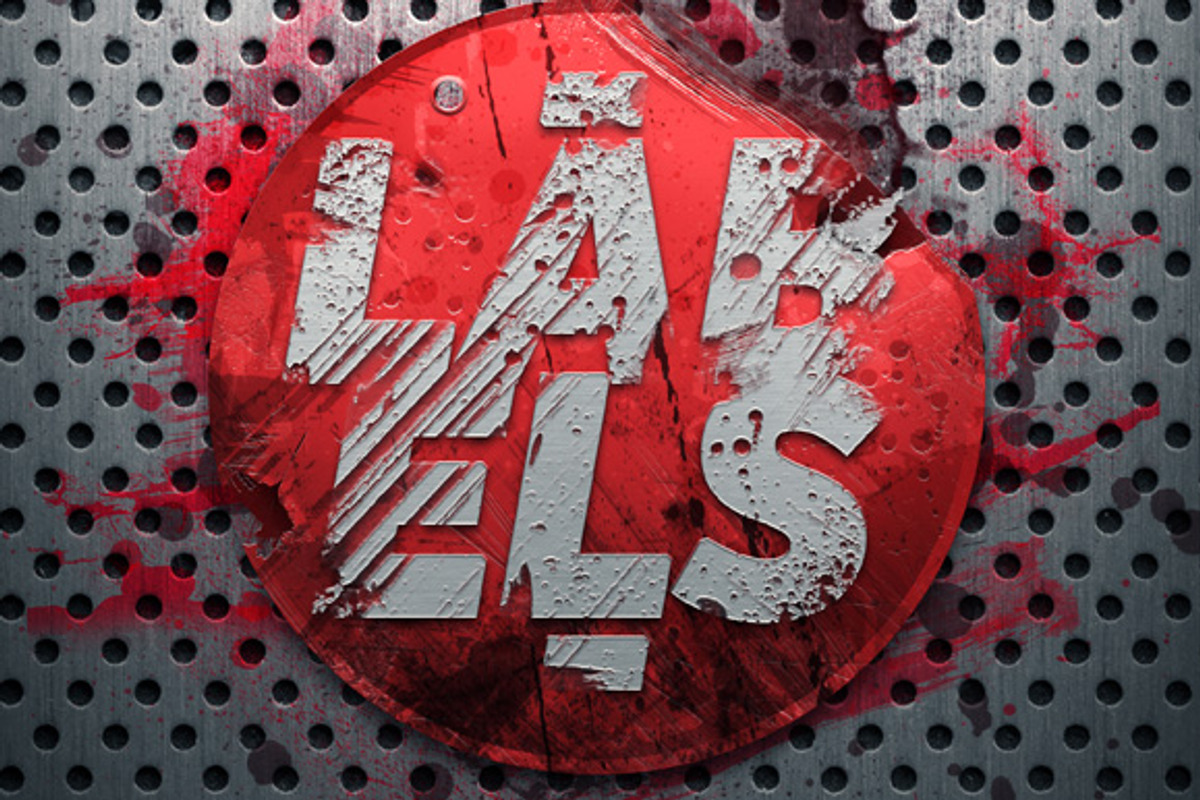 RUSTY LABELS, an Object Graphic by mockupbank (Photo 2 of 3)