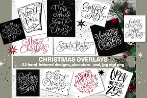 Handlettered Merry Christmas