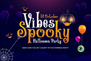 Halloween Festival - Halloween Font, a Handwritten Font by Umitype (Thumbnail 4 of 8)