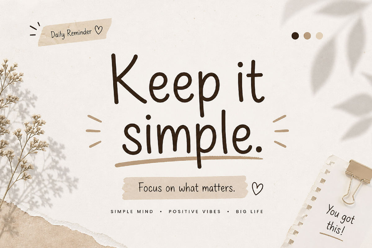 Humble Type, a Handwritten Font by Wow Magic (Photo 2 of 3)