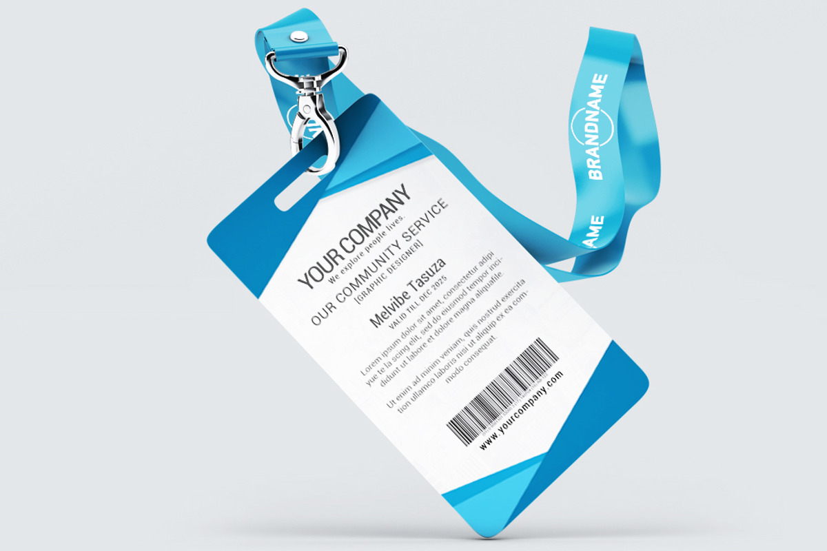 Id Card Template, a Card Template by Business Flyers (Photo 2 of 4)