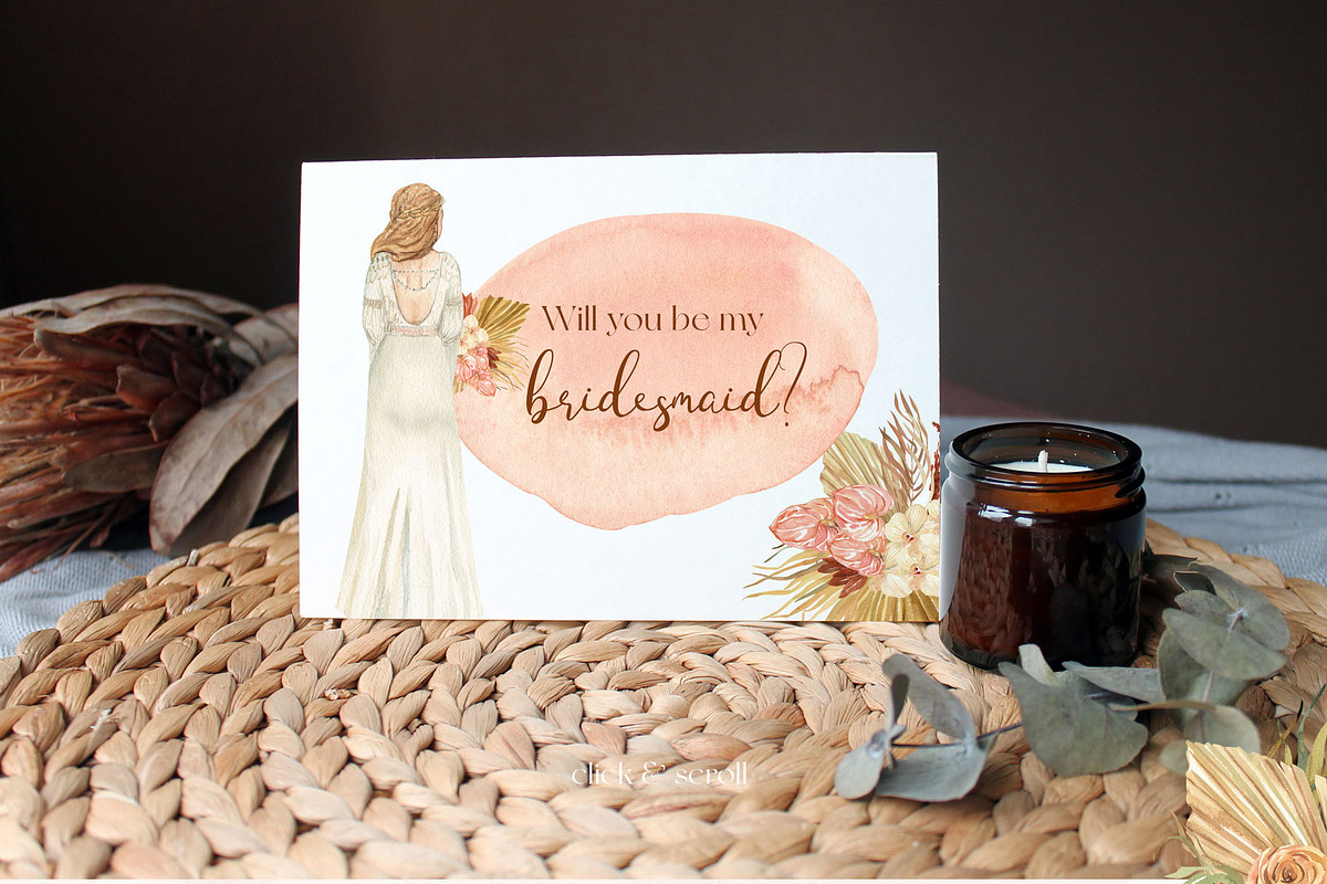 Marrakesh Boho Wedding Aesthetics, a Decorative Illustration by Catch the Dream Art (Photo 5 of 16)