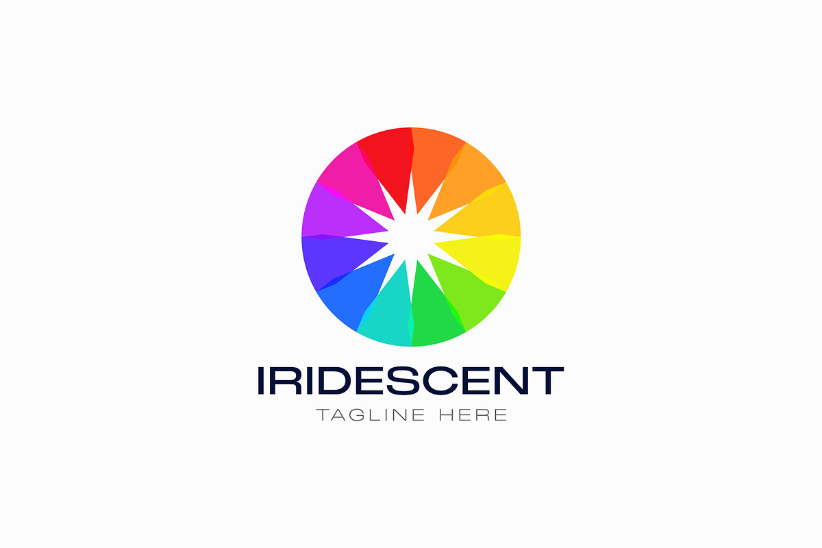 Circular Iridescent Logo Minimalist, a Branding & Logo Template by Signatoro (Photo 3 of 4)