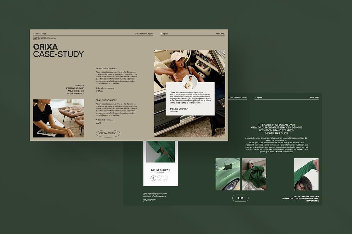Orixa Service Guide Presentation, a Presentation Template by CreativexGenius (Photo 5 of 11)
