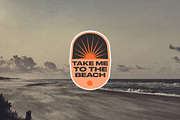 30 Summer Retro Stickers, an Object Graphic by Parisa-Artstudio (Thumbnail 2 of 5)