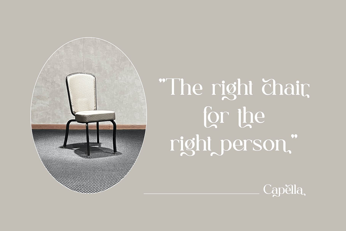 Capella - Stylish Ligature Font, a Serif Font by Aqeel_Art (Photo 6 of 9)