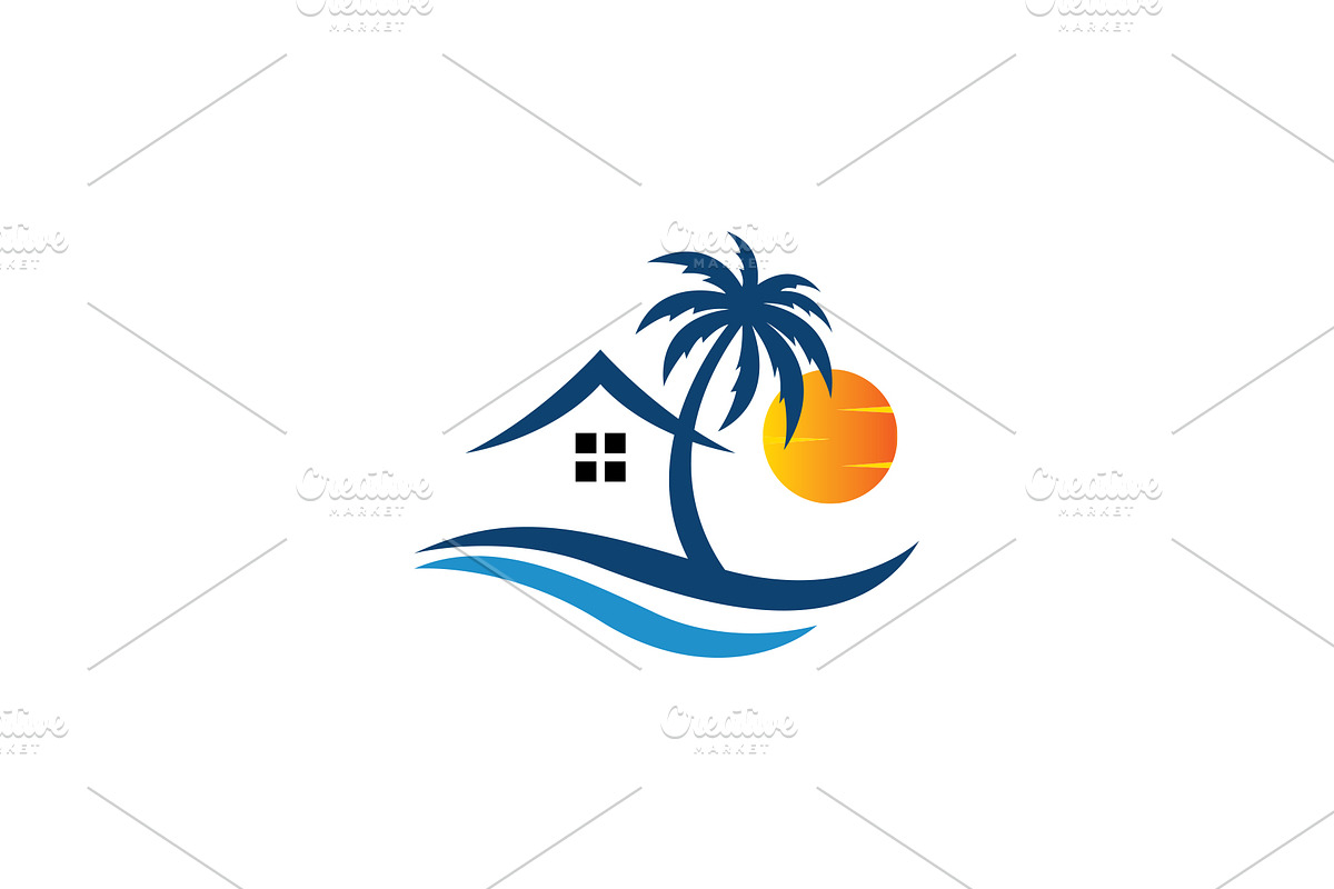 Sea Beach Logo, a Branding & Logo Template by Graphic_Maker_Bogura