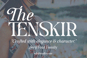 Tenskir - Serif Font