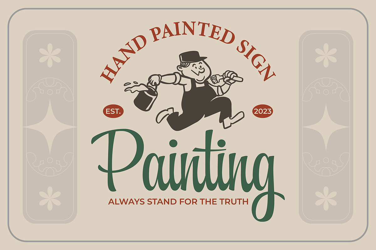 Creation, a Script Font by Allmostudio (Photo 2 of 9)