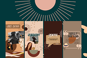 100 Boho Instagram Story Templates, a Social Media Template by The Lone Crowd (Thumbnail 4 of 7)