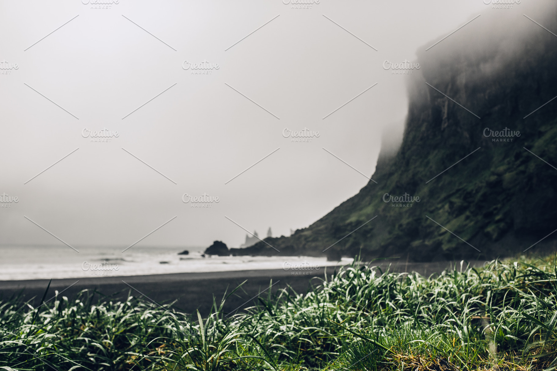 Foggy iceland featuring foggy iceland, fog, and foggy, a Nature Photo by Graphics, Presets, Photos
