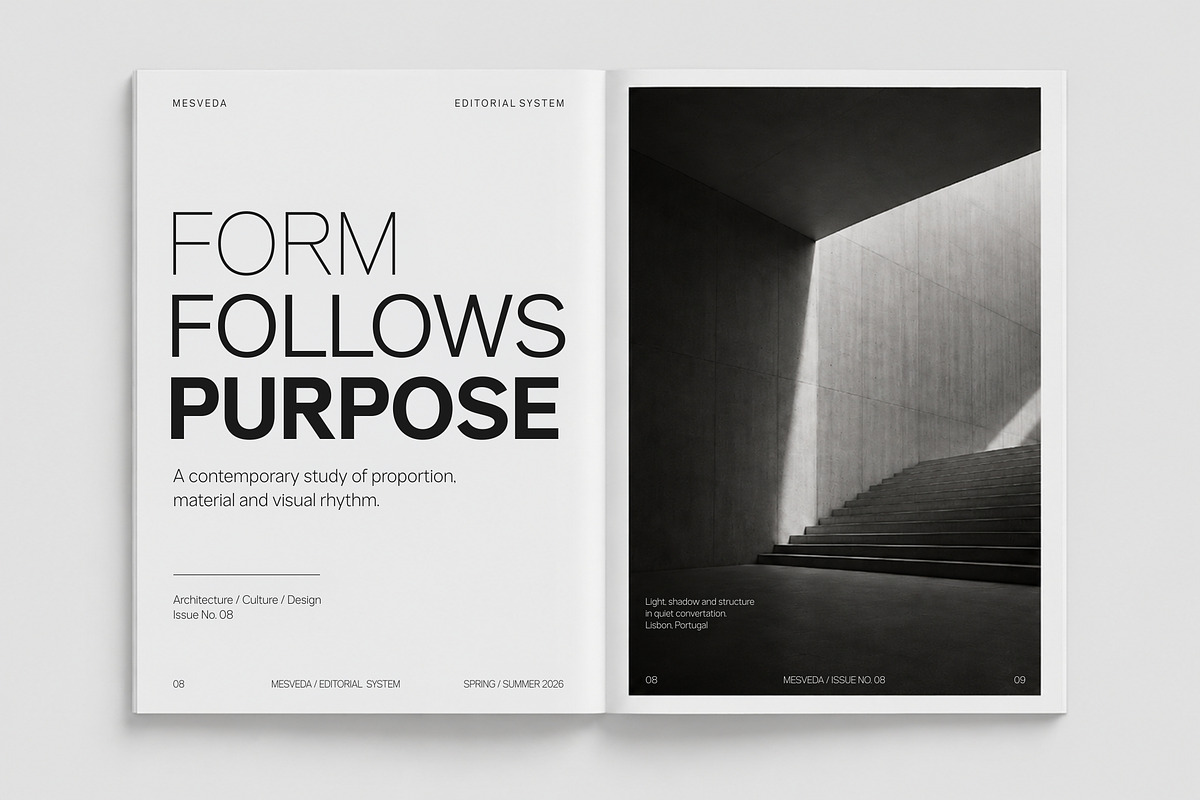 Mesveda - Contemporary Sans Serif, a Sans Serif Font by agnyhasyastudio (Photo 6 of 19)
