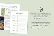 Canva Cookbook Template, a Stationery Template by PittaFinePrint (Thumbnail 3 of 7)