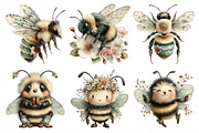 Creation Bee Clipart, an Illustration by Daily.Designs (Thumbnail 6 of 8)