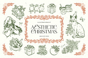 Aesthetics Christmas | Illustration, a Seasonal Illustration by KetteCreate (Thumbnail 1 of 21)