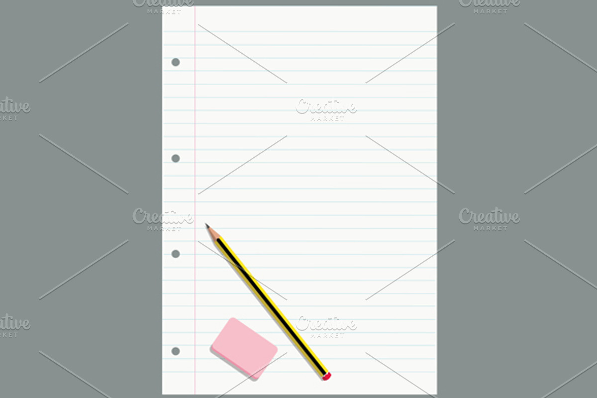 Back to school pack, an Object Graphic by María Arencibia (Photo 4 of 7)