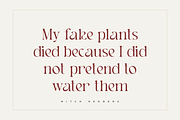 Hakuna – Elegant Serif Font, a Serif Font by Pen Culture (Thumbnail 4 of 9)