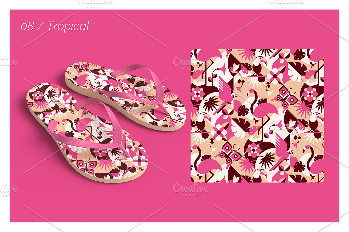 10 Seamless Animal Patterns, a Pattern Graphic by Alexey Boychenko (Photo 8 of 10)
