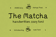 the matcha font