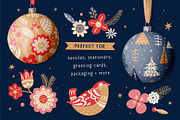 Festive Folk Graphic Collection, a Seasonal Illustration by rouxsupplyco (Thumbnail 5 of 12)