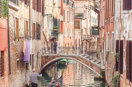 Canal View - Venice, Italy