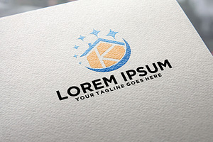 Cleaning Service K letter Logo, a Branding & Logo Template by REDVY CREATIVE