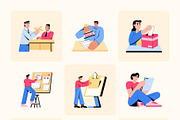 Hiring Illustrations Art Set, a Work Illustration by Creative Stall (Thumbnail 8 of 9)