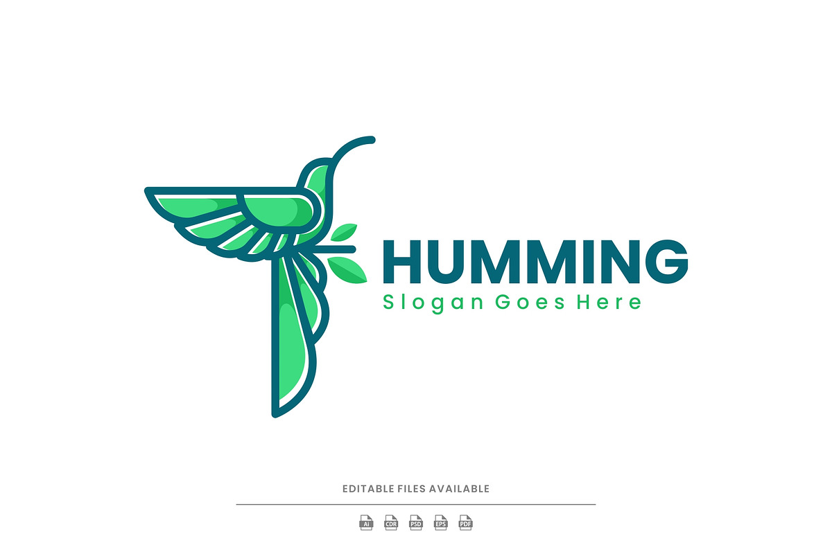 Mascot Modern Humming Bird Logo, a Branding & Logo Template by Artnivora.Std (Photo 1 of 2)