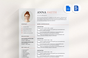 Resume Template with Photo, a Resume Template by OkiDocs Resume Templates