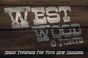 Westwood - Funny Western Font