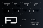 TRT Makron Futuristic Geometric, a Sans Serif Font by truetype (Thumbnail 3 of 15)